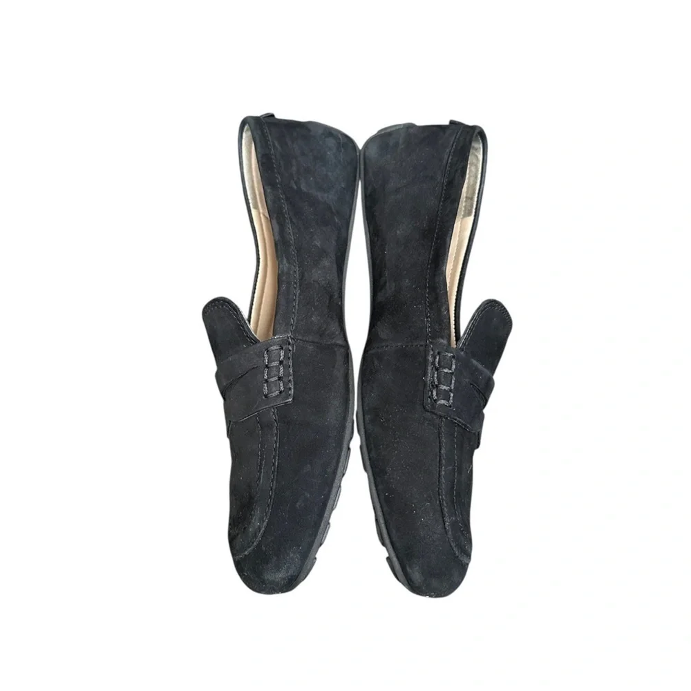 Sam Edelman Black Suede Leather Flats size 6.5